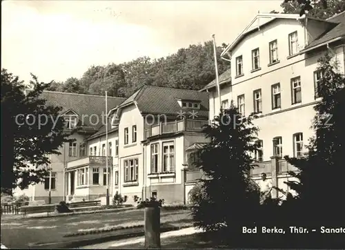 Bad Berka Sanatorium Kat. Bad Berka