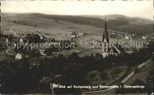 Rechenberg Bienenmuehle Osterzgebirge Kirchenpartie Kat. Rechenberg Bienenmuehle
