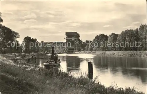 Niederfinow Schiffshebewerk Kat. Niederfinow