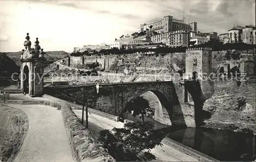 Toledo Castilla La Mancha alte Bruecke Kat. Toledo