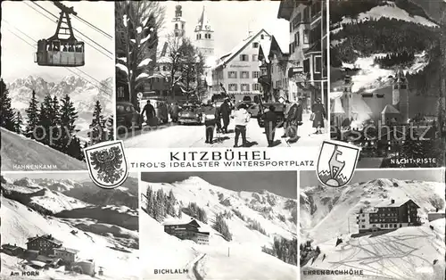 Kitzbuehel Tirol Seilbahn Skigebiete Kat. Kitzbuehel
