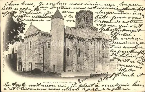 Royat Puy de Dome La Vieille Eglise Kat. Royat