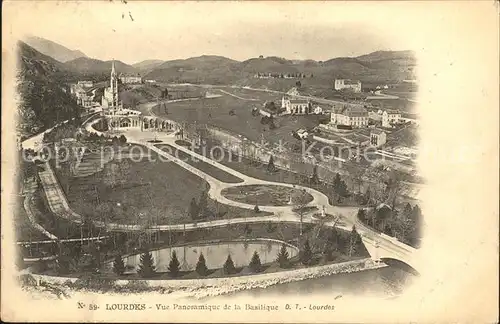 Lourdes Hautes Pyrenees Basilique  Kat. Lourdes