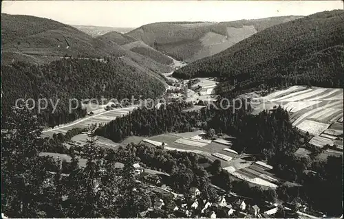 Sitzendorf Thueringen mit Sorbitztal Kat. Sitzendorf Schwarzatal