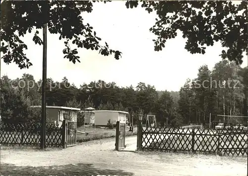 Zesch Bungalowdorf VEB Sachsenring Kat. Zossen