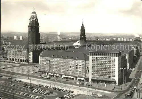 Dresden Rathaus Kat. Dresden Elbe