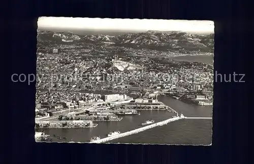 Marseille Fliegeraufnahme Bassin de la Joliette Port Kat. Marseille