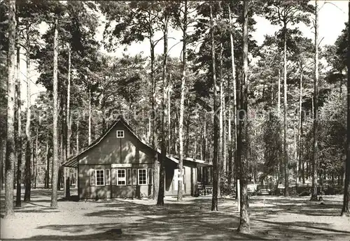 Graebendorf Koenigs Wusterhausen Pionierlager M.I. Kalinin am Frauensee Buecherei Kat. Heidesee