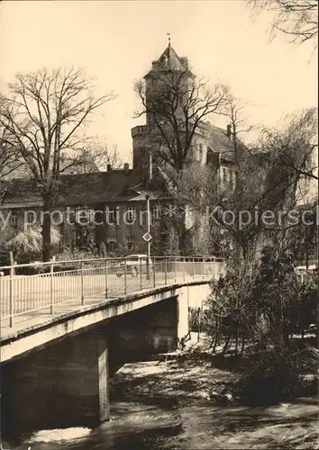 Spremberg Niederlausitz Bruecke an der Spree Kat. Spremberg