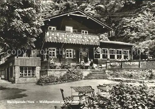 Wernigerode Harz Waldgasthaus Kat. Wernigerode