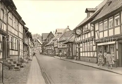 Stolberg Harz Thomas Muentzer Gasse Kat. Stolberg Harz