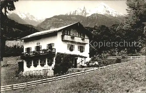 Berchtesgaden Fremdenheim Haus Kaelberstein Alpen Kat. Berchtesgaden