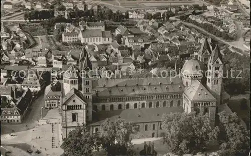 Speyer Rhein Dom Fliegeraufnahme Kat. Speyer