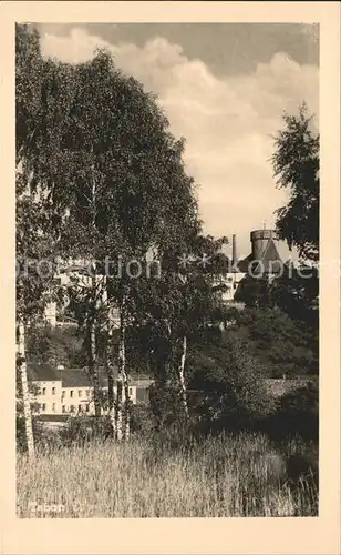 Tabor Suedboehmen Teilansicht Birken Kat. Tabor