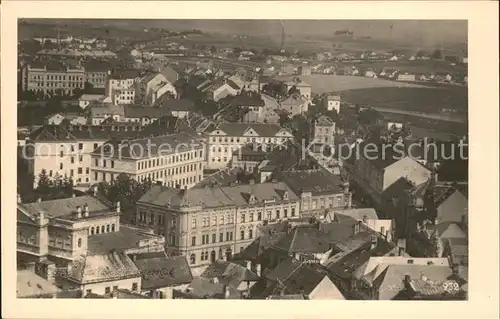 Tabor Suedboehmen Blick ueber die Altstadt Kat. Tabor