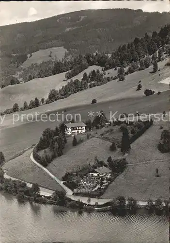 Fischhausen Schliersee Ferienheim Schliersee Fliegeraufnahme Kat. Schliersee