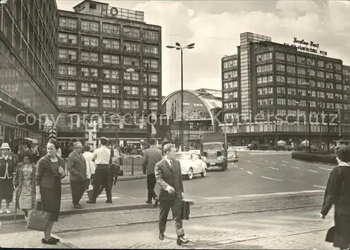 Berlin am Alexanderplatz Hauptstadt der DDR Kat. Berlin