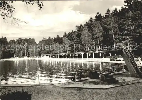 Rastenberg Friedrich Ludwig Jahn Bad Schwimmbad Kat. Rastenberg