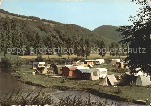 Waldbreitbach Wied Campingplatz am Fluss Luftkurort Kat. Waldbreitbach