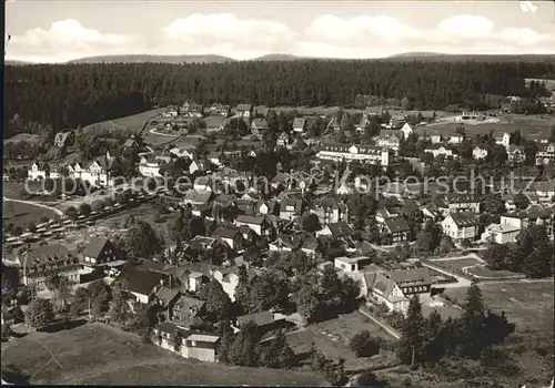 Hahnenklee Bockswiese Harz Fliegeraufnahme Kat. Goslar