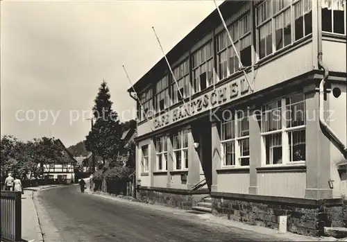 Postelwitz HO Cafe Haentzschel Kat. Bad Schandau