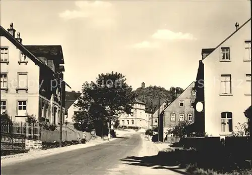 Baerenstein Annaberg Buchholz Strassenpartie Kat. Baerenstein