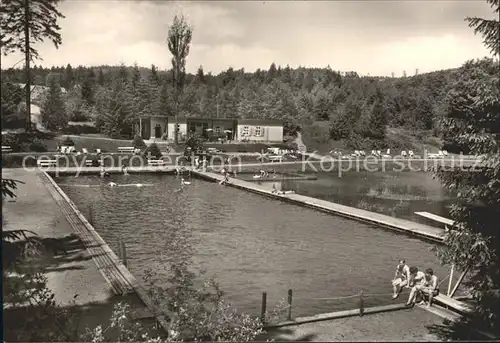 Elend Harz Waldfreibad Schwimmbad Hoehenluftkurort Kat. Elend Harz