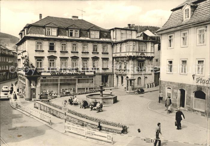 Ilmenau Thueringen Strasse des Friedens Brunnen Kat. Ilmenau Nr