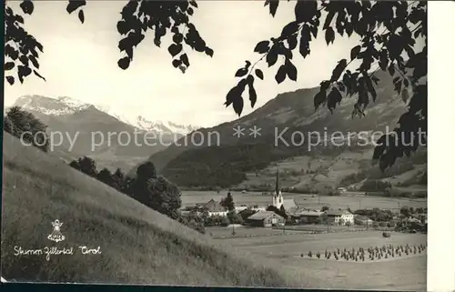 Stumm Zillertal Kirche Kat. Stumm