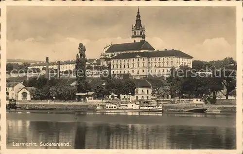 Leitmeritz Litomerice Nordboehmen Schiff / Litomerice /