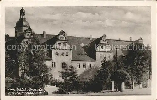 Wermsdorf Altes Schloss Kat. Wermsdorf