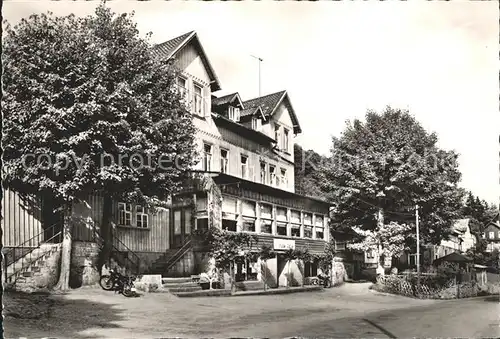 Altenbrak Harz Hotel Weisses Ross Kat. Altenbrak