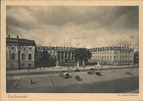 Berlin Die Universitaet Kat. Berlin