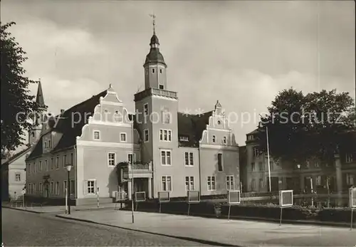 Coswig Anhalt Rathaus Kat. Coswig Anhalt