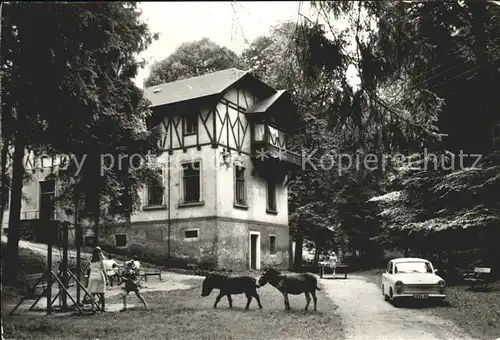 Doebeln Waldgaststaette Margareten Muehle Kat. Doebeln