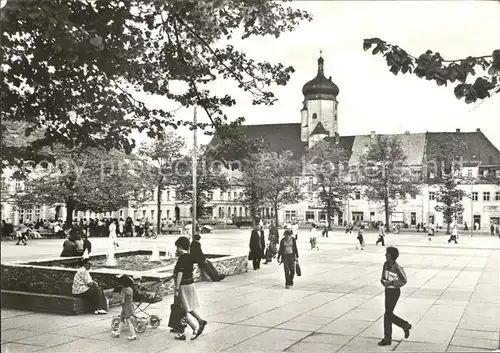 Marienberg Erzgebirge Markt Kat. Marienberg