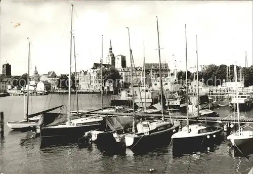 Stralsund Mecklenburg Vorpommern Hafen Kat. Stralsund