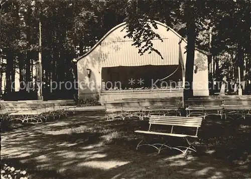 Koserow Ostseebad Usedom Konzertplatz Musikpavillon Kat. Koserow