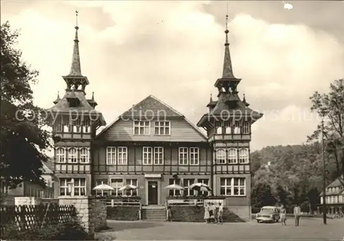 Alexisbad Harz Cafe Selketal Kat. Harzgerode