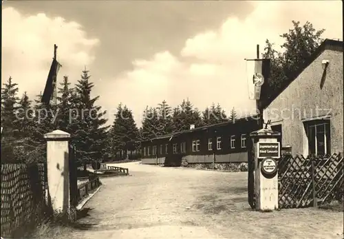 Hormersdorf Erzgebirge Jugendherberge Adolf Hennecke Kat. Hormersdorf Erzgebirge