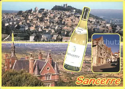 Sancerre Chateau Maisons du XVI siecle Kat. Sancerre