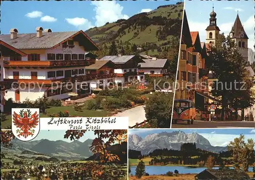Kitzbuehel Tirol Schwarzsee Stadtpfarrkirche  Kat. Kitzbuehel