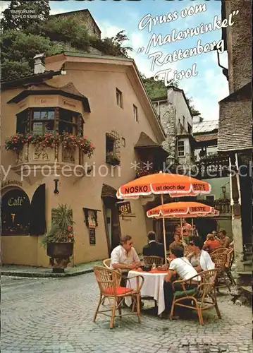 Rattenberg Tirol Cafe Kat. Rattenberg