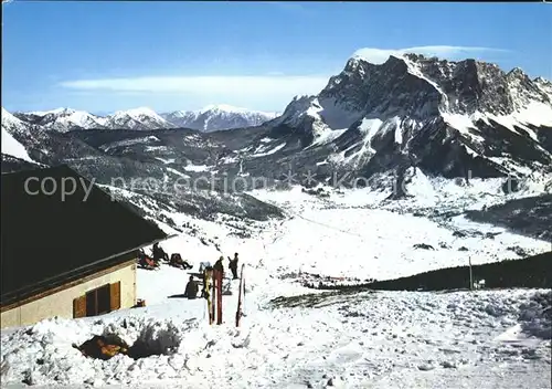 Lermoos Tirol Grubigsteingipfelhaus Zugspitze Kat. Lermoos