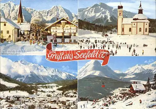 Seefeld Tirol Dorfstrasse Am Seekicherl Rosshuette Kat. Seefeld in Tirol