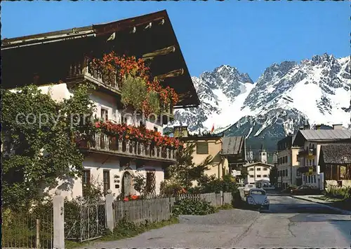 Kitzbuehel Tirol Ehrenbachgasse Infeldhaus Kat. Kitzbuehel