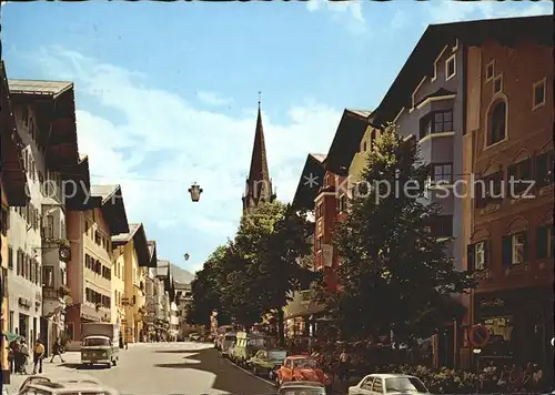 Kitzbuehel Tirol Vorderstadt Katharinen Kirche Kat. Kitzbuehel