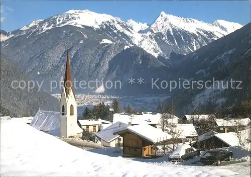 Finkenberg Tirol Kirche Kat. Finkenberg