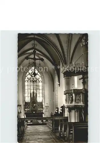 Brilon Propsteikirche Inneres Kat. Brilon