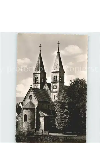 Klosterreichenbach Muensterkirche Kat. Baiersbronn